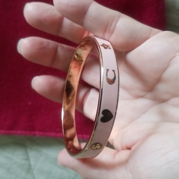 Beautiful Coach Signature Bangle Bracelet - Picture 9 of 13